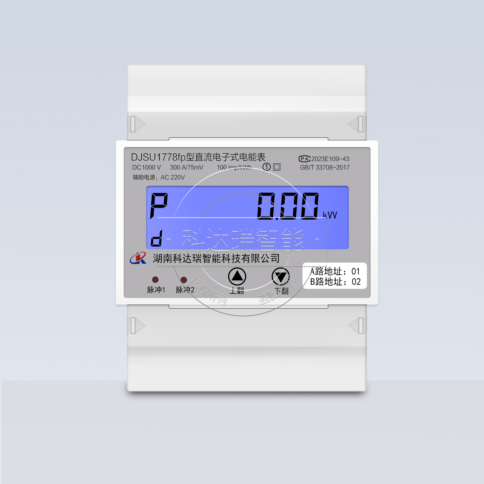 導軌式（shì）直（zhí）流電能表(4P)